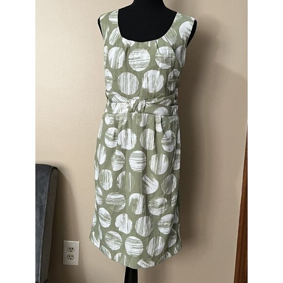 George By Mark Eisen Dresses & Skirts - George By Mark Eisen Womens Size 12 Sage Lagume Basic Dress Lined